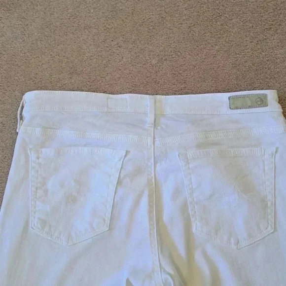 Adriano Goldschmied White Super Skinny Ankle Jeans Size 30 Legging Ankle Denim - Picture 13 of 16